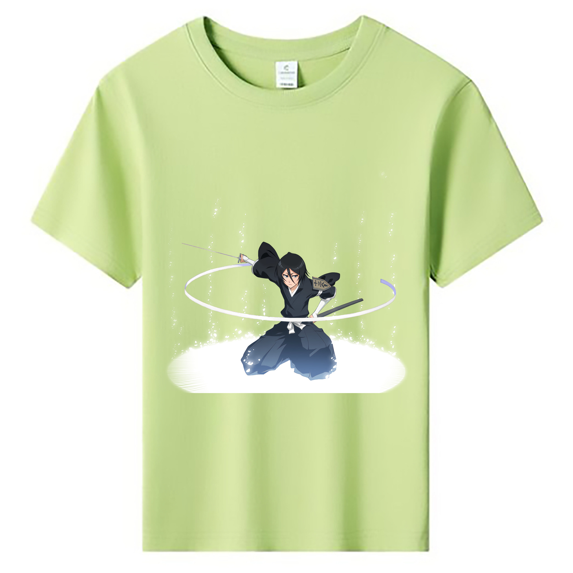 （画像用） ブリーチ 朽木ルキア BLEACH Kuchiki Rukia 綿100％キッズTシャツ（フロントプリント）